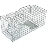 Live Squirrel Trap Heavy Duty Humane Animal Cage Trap for Indoors and Outdoors