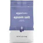 Amazon Basics Epsom Salt Soaking Aid, Lavender Scented, 3 Pound, 1-Pack (Previously Solimo)