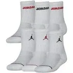 Jordan Boys 6 Pack Crew Socks