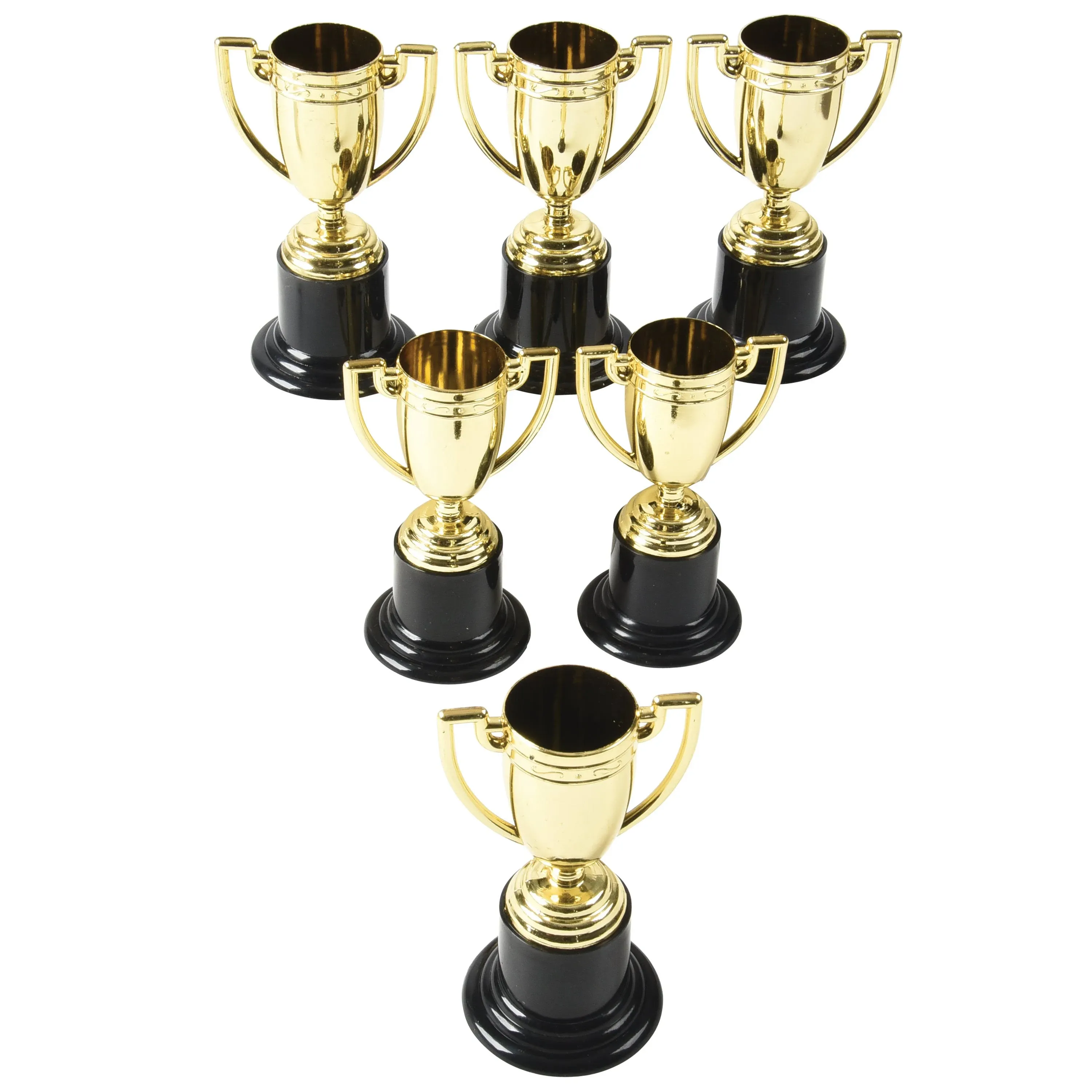 U.S. Toy Small Gold Trophies/6-Pc (SS-UST-4295)