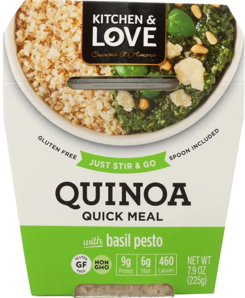 Cucina & Amore
           Gluten Free Quinoa Quick Meal Basil Pesto -- 7.9 oz
        
        
        
        
        
          
          SKU #: 728119400039
          
            Shipping Weight:
              0.5864 lb
            
          
          
            Servings:
              1