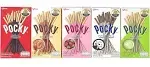 Pocky Biscuit Stick 5 Flavor Variety Pack (Pack of 5) (Total 7.2 oz) - Classic Flavors