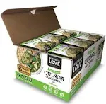 Kitchen & Love Basil Pesto Quinoa Quick Meal 6-Pack | Gluten-Free, Ready-to-Eat, No Refrigeration Required