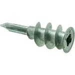 Prime-Line MP10711 Zip-It Wall Anchors, #8, Zinc Construction, Heavy Duty Design (50 Pack)