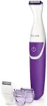 Philips - BikiniGenie Bikini Trimmer - White/Purple