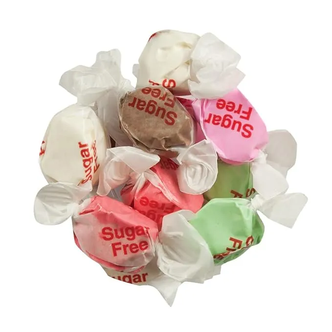 All Flavor Gourmet Salt Water Taffy Sugar Free Lite Assorted, 1 lb