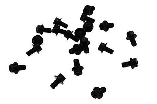 Computer Motherboard Screws 50-Pack Black