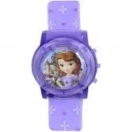 Disney Sofia The First Kids' SOF1561SR Digital Display Analog Quartz Purple Watch