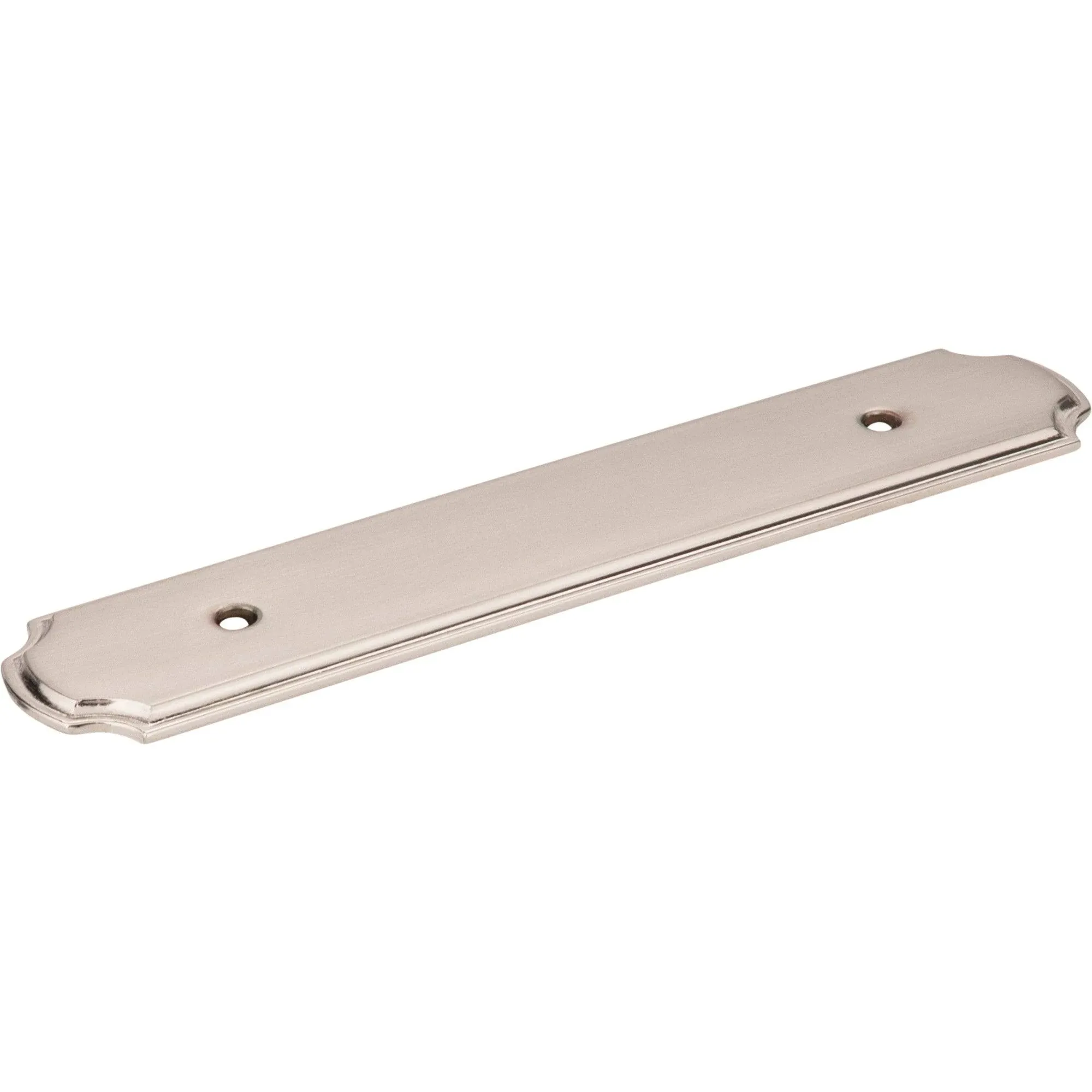 Hardware Resources B812-96SN 6" x 1-1/4" Plain Backplate for 96 mm Cabinet Pull. Finish: Satin Nickel