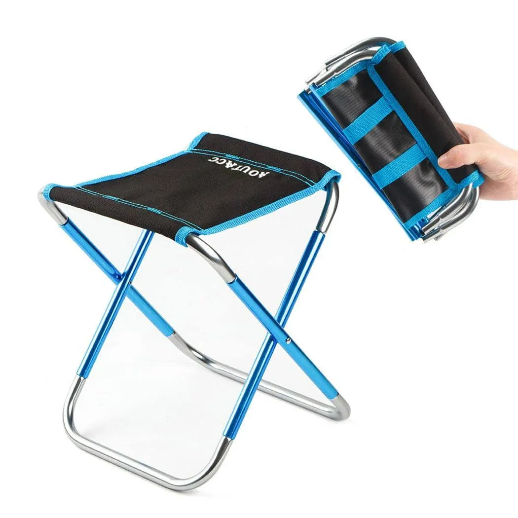 AOUTACC Ultralight Portable Folding Camping Stool for Outdoor Fishing Hiking