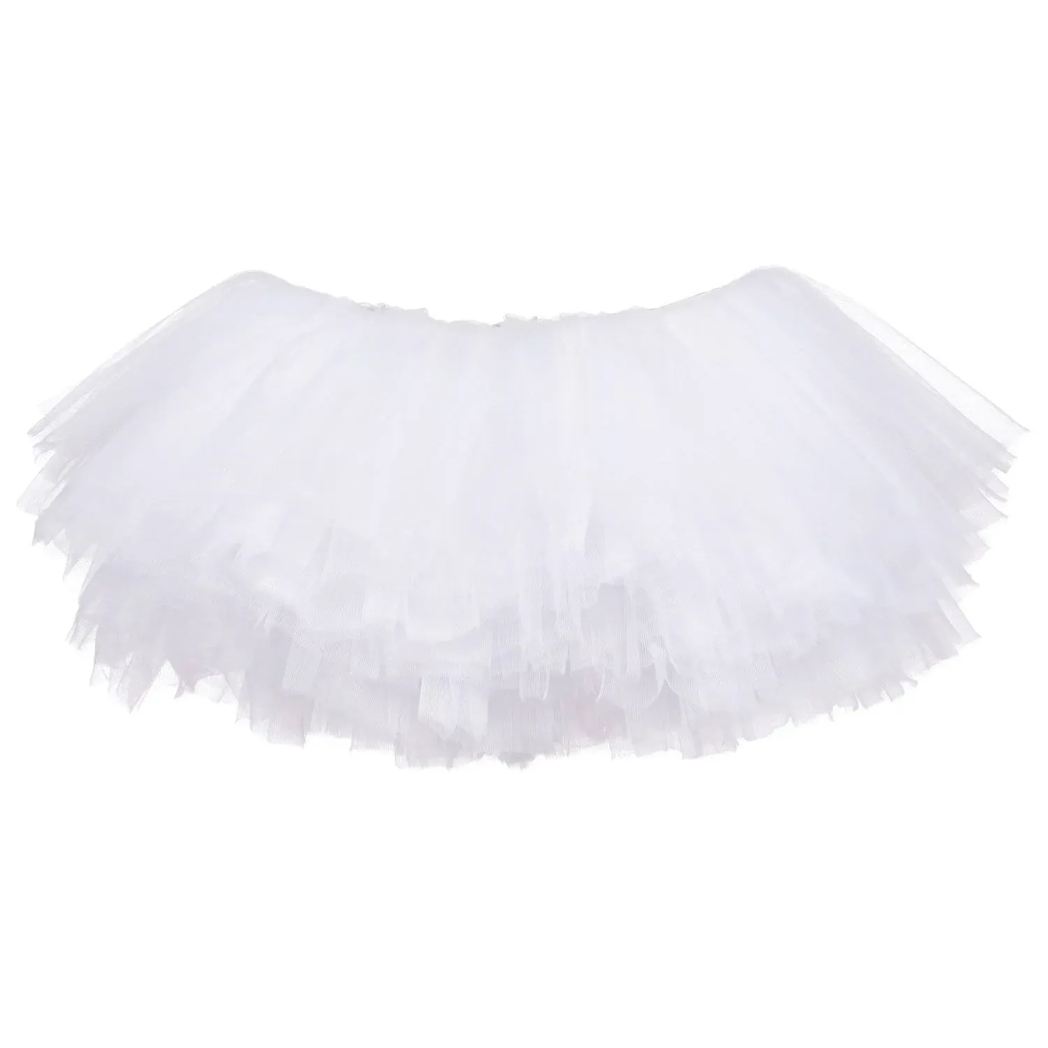 My Lello Little Girls 10-Layer Short Ballet Tulle Tutu Skirt (4 Mo. - 3T)