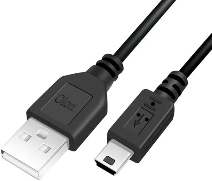 USB Power Charger Cable Compatible with Texas Instruments TI-84 plus CE Graphing