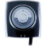 Defiant 15 Amp 24-Hour Outdoor Plug-In Extreme Weather Durable Mechanical Timer