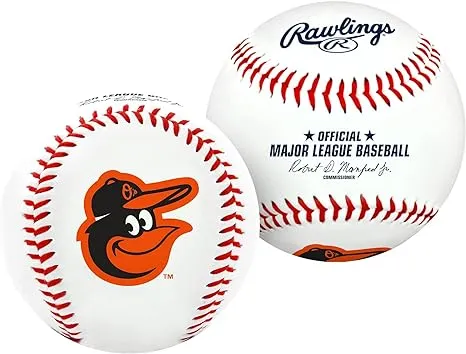 Baltimore Orioles Rawlings Team Logo Baseball