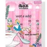 Wet N Wild Mad Tea Party 4-Piece Makeup Brush Set Alice In Wonderland Collection