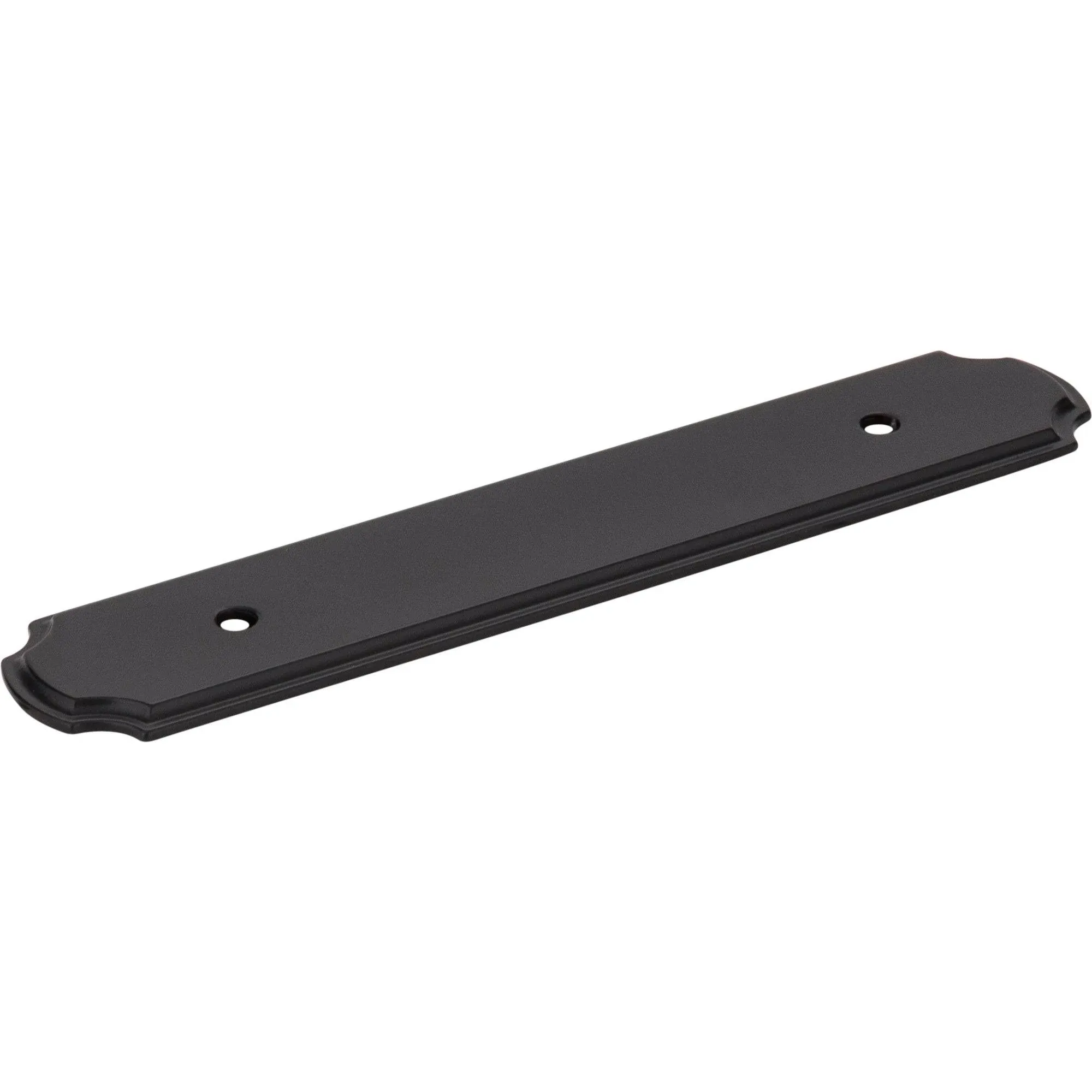 Hardware Resources B812-96BK Backplates 6-1/8" Zinc Cabinet Pull Backplate in Black