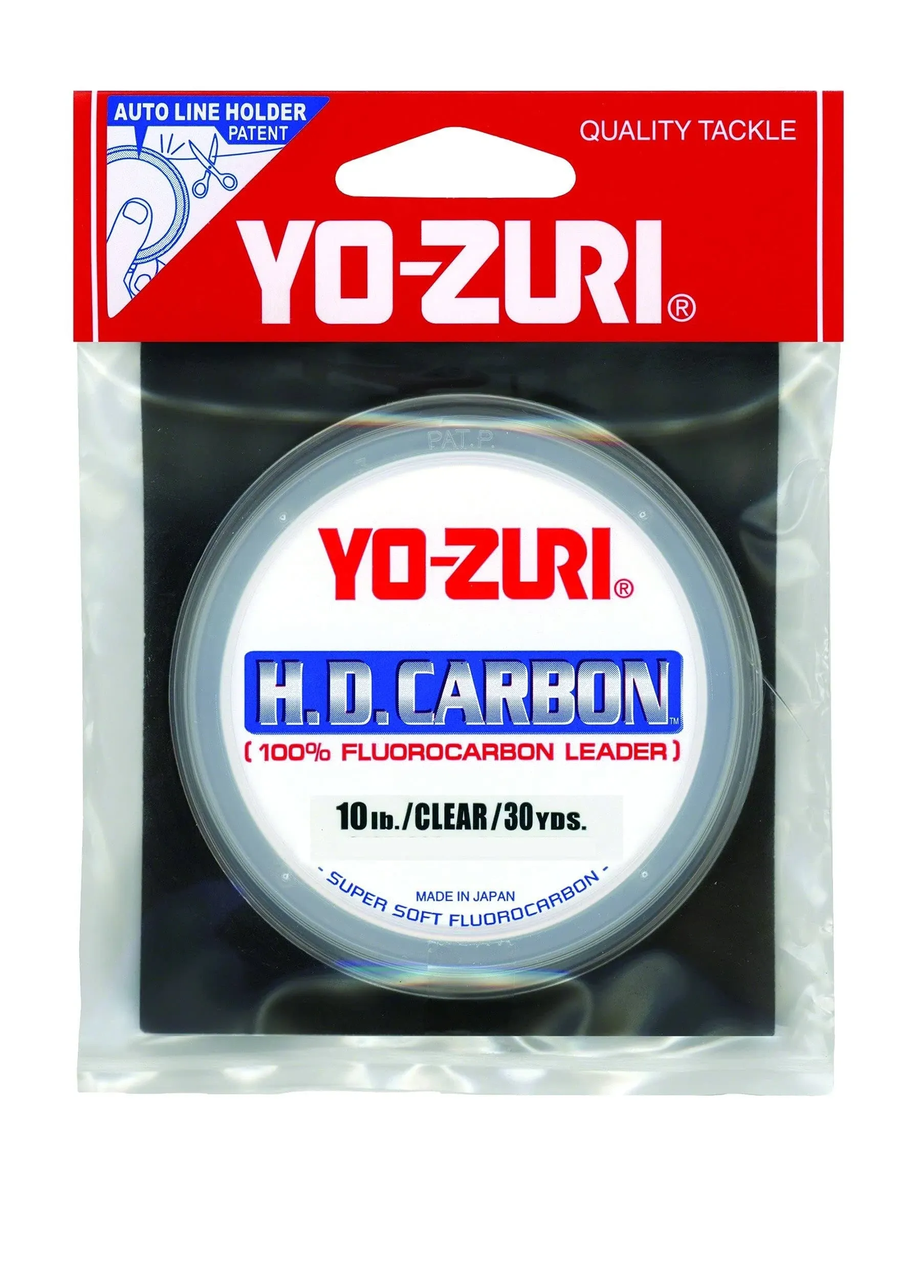 Yo-Zuri H.D. Fluorocarbon 30-Yard Leader Line, Pink, 6-Pound