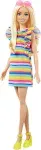 Barbie Fashionistas Doll with Braces and Rainbow Dress