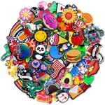 30,50,100Pcs Random Shoe Charms for Clog Decoration, Cute Cartoon Charms Accessories for Gift