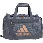 adidas Defender 4 Small Duffel Bag, Stone Wash White/Wonder Blue