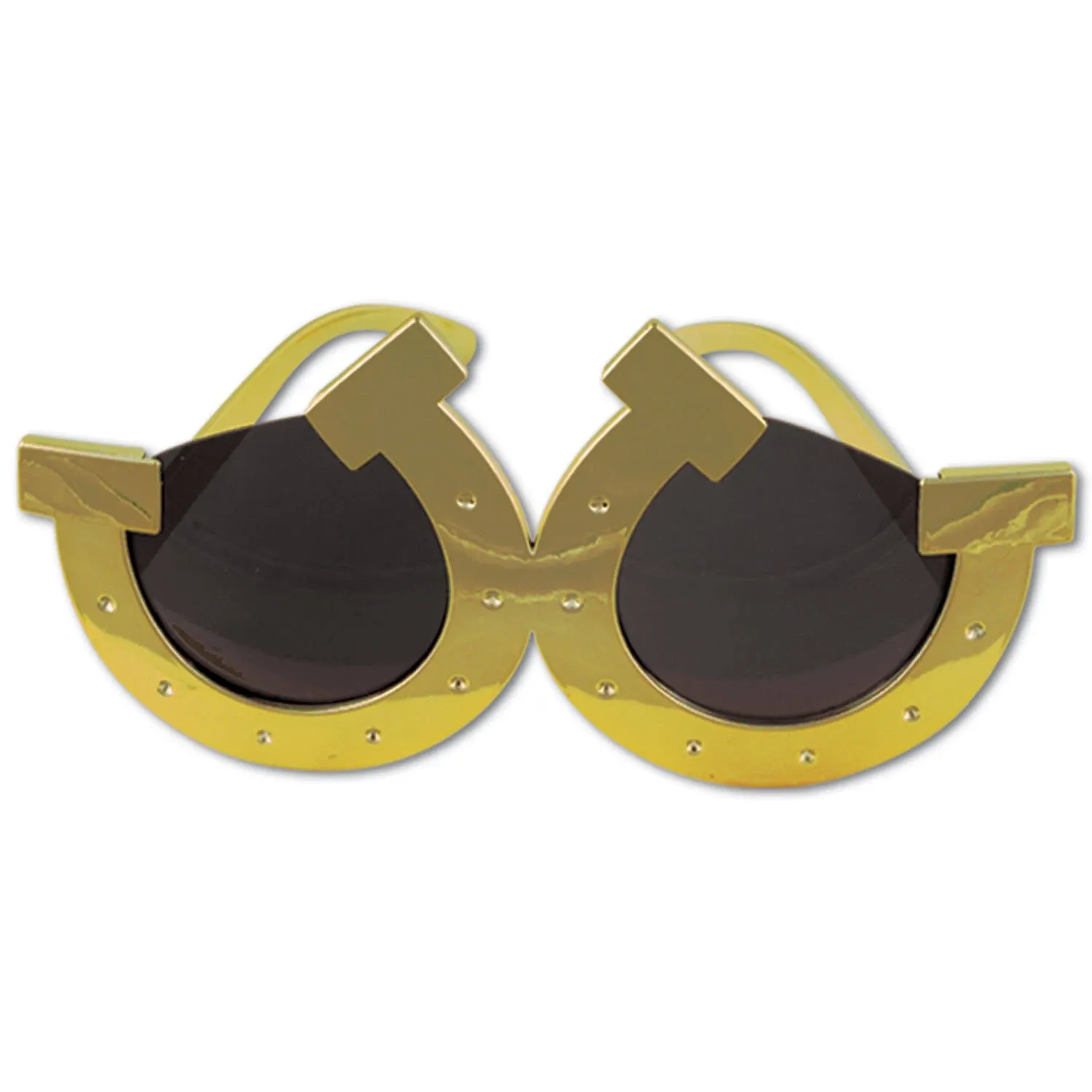 Lucky Gold Horseshoe Sunglasses- Fanci Frames