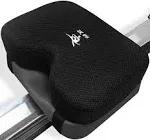 Rowing Machine Seat Cushion (Model 2) for The Concept 2 Rowing Machine with Custom Memory Foam, Washable Cover, and Straps- Concept 2 Rower, Recumbent Stationary Bike, WatterRower Seat Pad