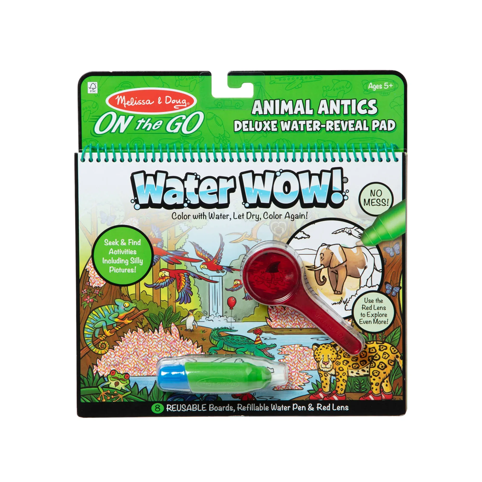 Melissa & Doug Water Wow Deluxe Water-Reveal Pad