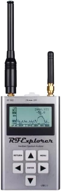 RF Explorer - ISM Combo and Handheld Spectrum Analyzer 240-960 MHz and 2.35 – 2.55 GHz