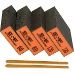 Sanding Sponge 60 80 120 220 Coarse Medium Fine Grit Sanding Block Sander Spo...