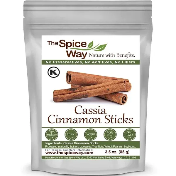 The Spice Way Cinnamon Cassia Sticks - 3.5 oz