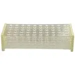 Test Tube Rack, Plastic, 15/18mm, 50 Holes, Karter Scientific 208U2 (Single)