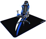 GTRACING 2024 Pro Gaming Floor Mat GT602, Blue-L (39“ x 47")