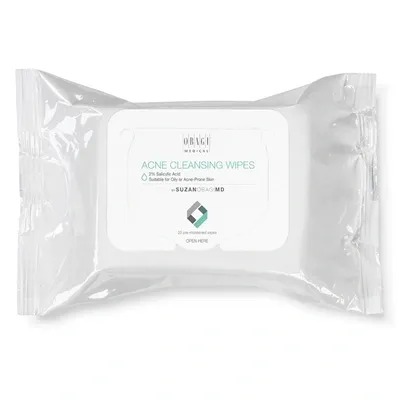 Acne Cleansing Wipes (25 Wipes)