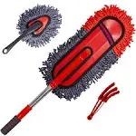 Soft Microfiber Car Duster Exterior Scratch Free Multipurpose Duster 