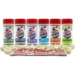 Flavorful Popcorn Seasoning Variety Pack – 6 Seasonings in White Cheddar Cheese, Ranch, Garlic Parmesan & More – Gluten-Free Keto Snack for Movie Nights & Gifts by Tasty Bomb, 2.8-3 Oz.