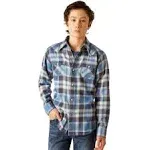 Ariat Hoyt Retro Fit Shirt Charcoal Grey Small