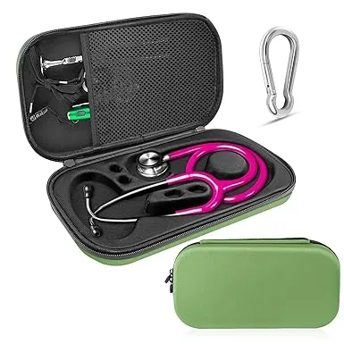 Carrying Stethoscope Case,Shockproof Travel Portable Stethoscope Bag Compatible with 3M Littmann Stethoscope Fit for Nurses,Doctor and Medical Students