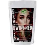 Wine Red Henna Hair Dye l The Henna Guys® l Henna Hair Dye