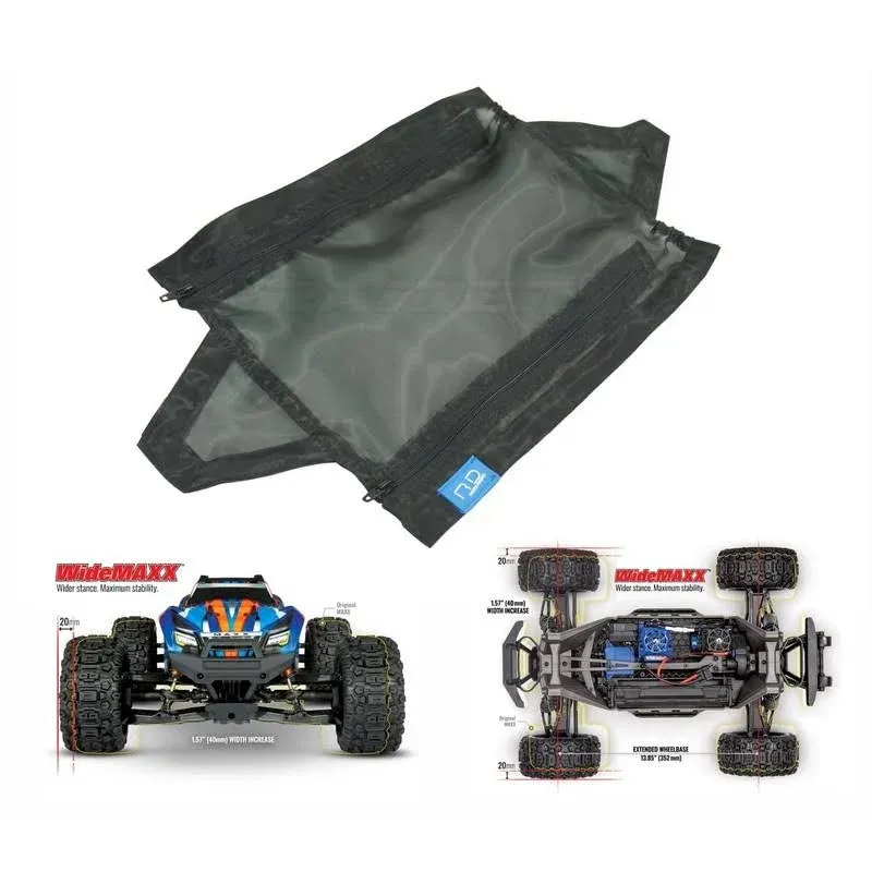 Raidenracing Chassis Guard Dirt Dust Resist Cover for Traxxas 1/10 V2 Newest Max