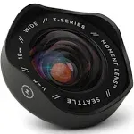 Moment T-Series 18mm Wide Lens 130-105, Lens Material: Glass, Lens Diameter: 49 mm, Field of View, Angle: 48 degrees,          w/ Free S&H