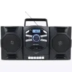 Emerson Portable CD & Cassette Stereo Boombox with AM/FM Radio