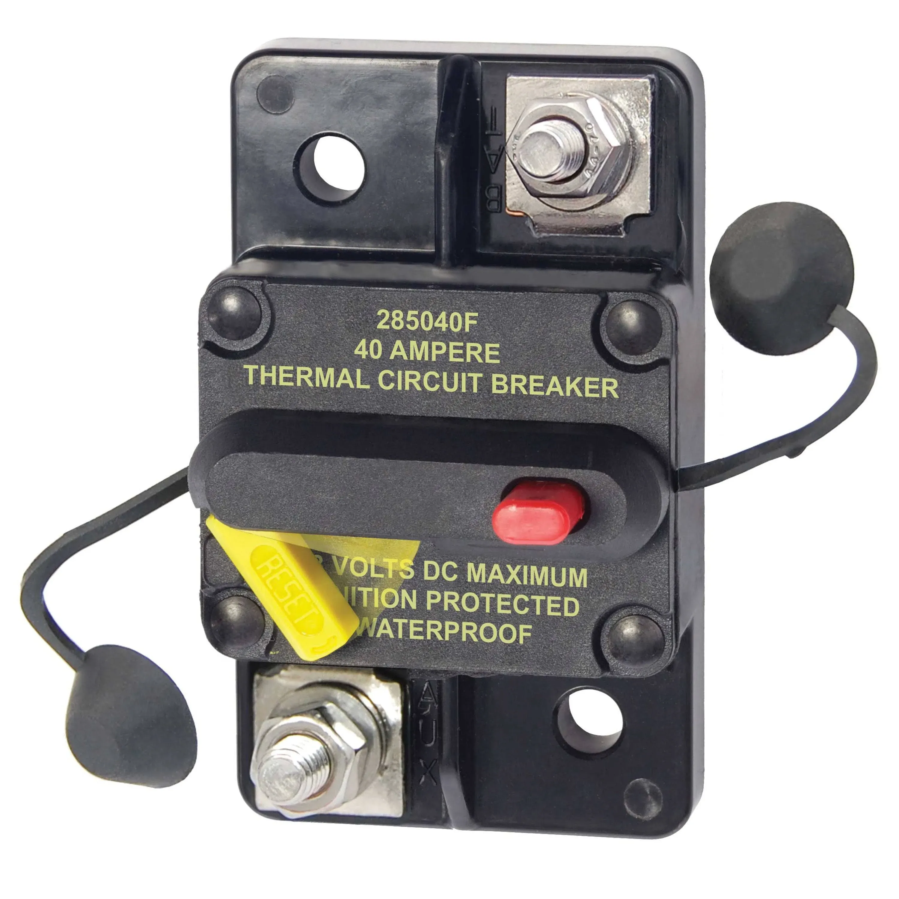 Blue Sea Systems 7182 285-Series Circuit Breaker, Surface Mount, 40A