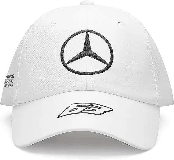 Mercedes AMG Petronas Formula One Team - 2023 George Russell Driver Hat - White - Unisex - Size: One Size