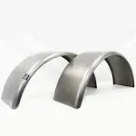 1 Pair of Round Trailer Fenders 14&#034;-16&#034; wheels &amp; Fender backs 32” x 9” x 15”