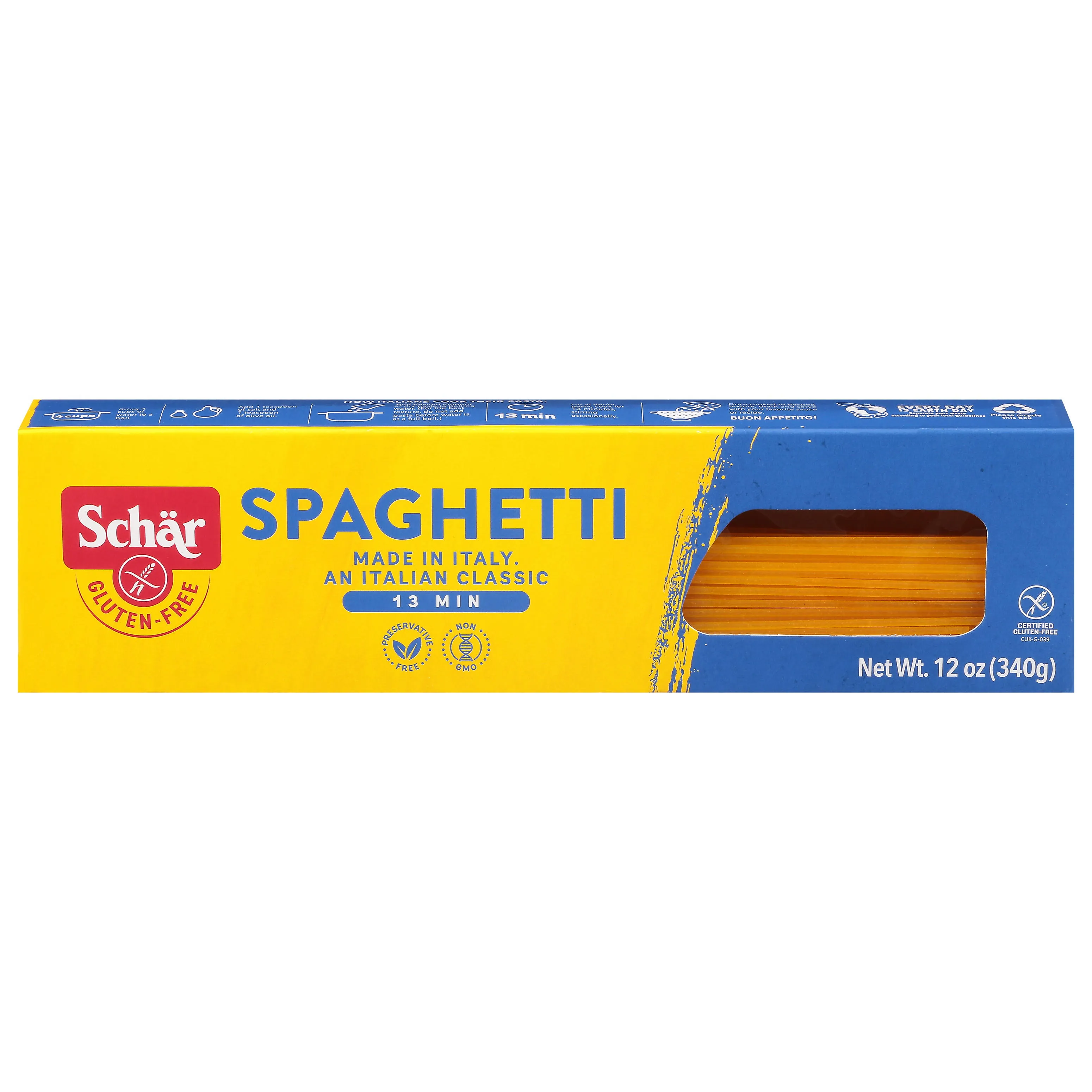 Spaghetti Pasta 12 oz 5-Pack