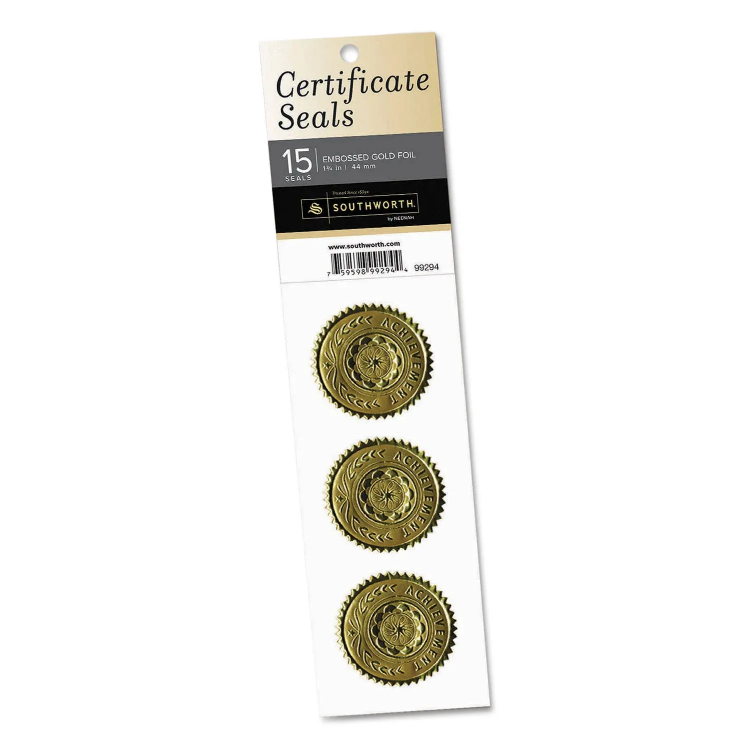 Southworth Certificate Seals