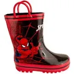 Boy's Marvel Spiderman™ Rain Boots SPS507 (Toddler/Little Kid)