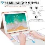 BLUTLOTUS Keyboard case for iPad 9.7 Inch Air 2, iPad 5th/iPad 6th Generation