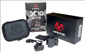 Mantis X10 Elite Shooting Performance System |Dry Fire Training System | Works with 9mm & Any Other Firearm | Score & Analyze Every Shot with Free App | Shooting Practice at Home