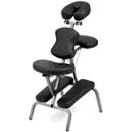 Ataraxia Deluxe Portable Folding Massage Chair w/Carry Case & Strap